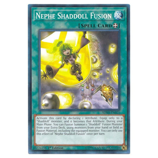 Yu-Gi-Oh! - Structure Deck - Shaddoll Showdown - Nephe Shaddoll Fusion (Common) SDSH-EN025