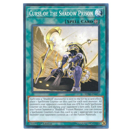 Yu-Gi-Oh! - Structure Deck - Shaddoll Showdown - Curse of the Shadow Prison (Common) SDSH-EN023
