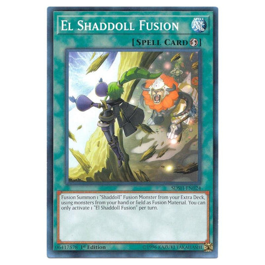Yu-Gi-Oh! - Structure Deck - Shaddoll Showdown - El Shaddoll Fusion (Common) SDSH-EN024