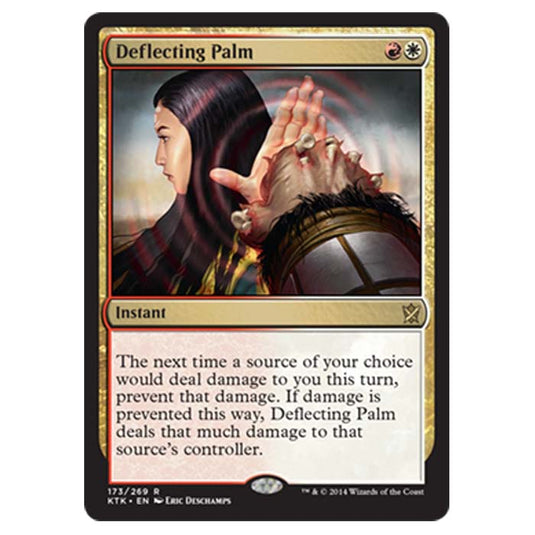 Magic the Gathering - Khans Of Tarkir - Deflecting Palm - 173/269