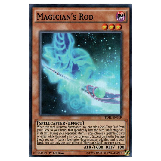 Yu-Gi-Oh! - The Dark Illusion - Magician's Rod (Super Rare) TDIL-EN019