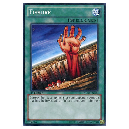 Yu-Gi-Oh! - Starter Deck - Xyz Symphony - Fissure (Common) YS12-EN025
