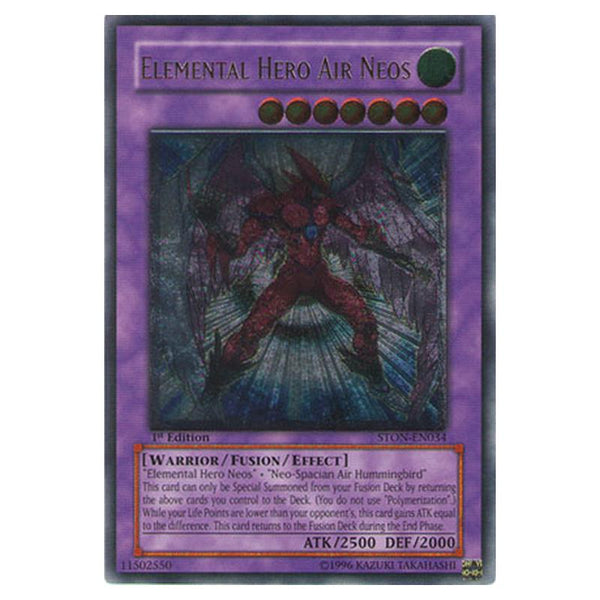 Yu-Gi-Oh! - Strike of Neos - Elemental HERO Air Neos (Ultimate Rare) S Yu-Gi-Oh! - Strike of Neos - Elemental HERO Air Neos (Ultimate Rare) S