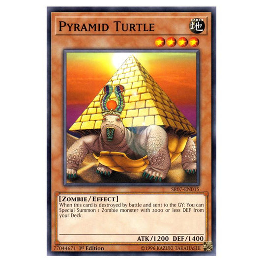 Yu-Gi-Oh! - Structure Deck - Zombie Horde - Pyramid Turtle (Common) SR07-EN015