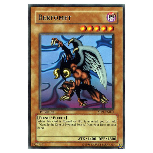 Yu-Gi-Oh! - Absolute Powerforce - Berfomet (Rare) ABPF-EN091
