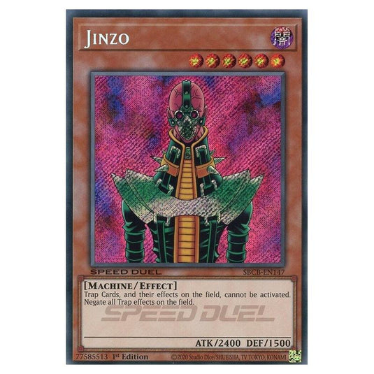 Yu-Gi-Oh! - Speed Duel: Battle City Box - Jinzo (Secret Rare) SBCB-EN147S