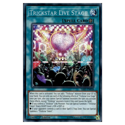 Yu-Gi-Oh! - Savage Strike - Trickstar Live Stage (Secret Rare) SAST-EN058