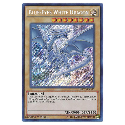 Yu-Gi-Oh! - The Dark Side of Dimensions Movie Pack Secret Edition - Blue-Eyes White Dragon (Secret Rare) MVP1-ENS55