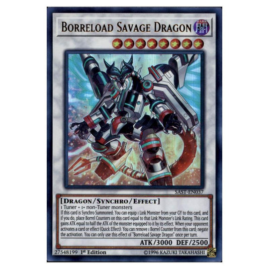 Yu-Gi-Oh! - Savage Strike - Borreload Savage Dragon (Ultra Rare) SAST-EN037