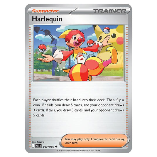 Harlequin 083 card from the Pokemon set White Flare