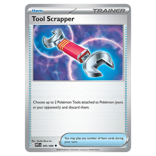 Tool Scrapper 085 card from the Pokemon set White Flare