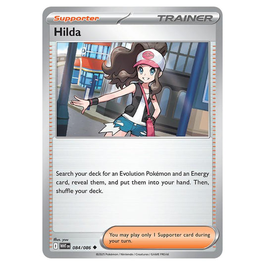 Hilda 084 card from the Pokemon set White Flare