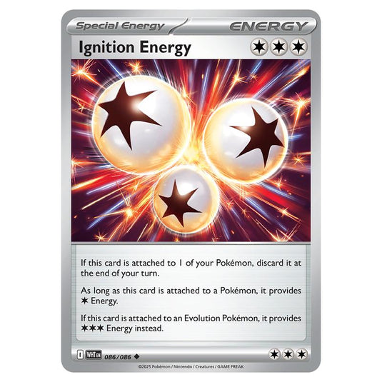 Ignition Energy 086 card from the Pokemon set White Flare