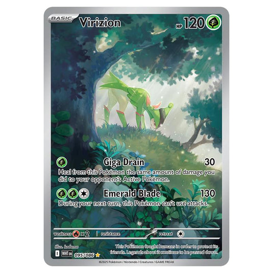 Virizion 095 card from the Pokemon set White Flare