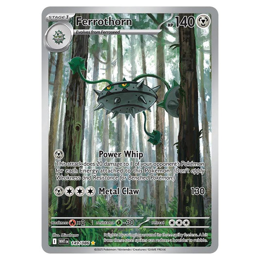 Ferrothorn 149 card from the Pokemon set White Flare