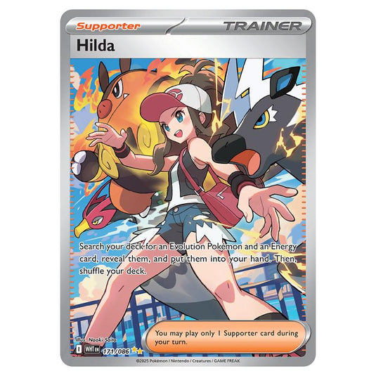 Hilda 171 card from the Pokemon set White Flare