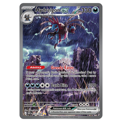 Pokemon - Scarlet & Violet - White Flare - Hydreigon ex - 169/086