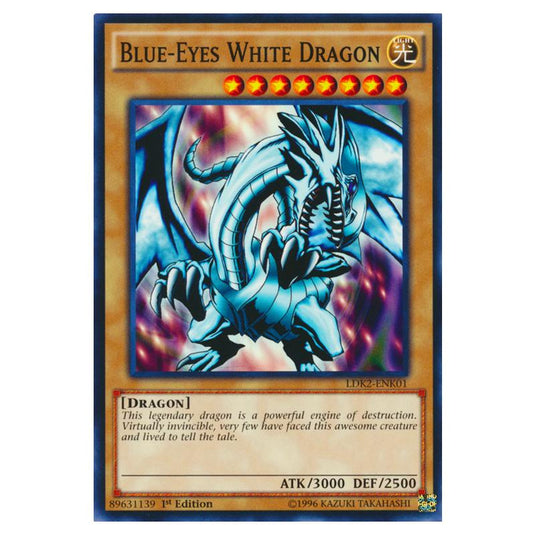 Yu-Gi-Oh! - Legendary Decks II - Blue-Eyes White Dragon (Common) LDK2-ENK01