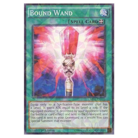 Yu-Gi-Oh! - Battle Pack 3 - Monster League - Bound Wand (Shatterfoil Rare) BP03-EN175