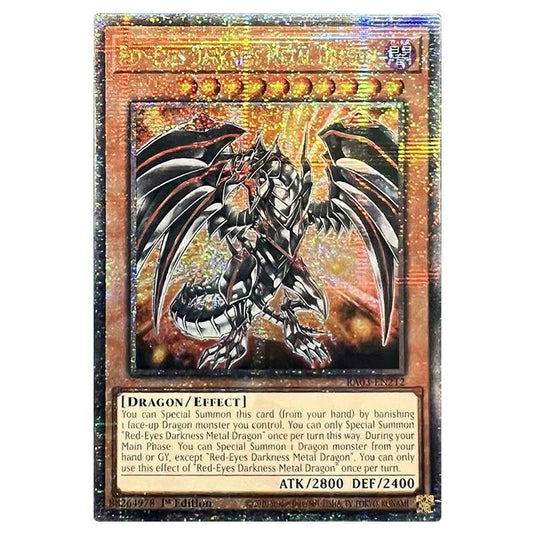 Yu-Gi-Oh! - Quarter Century Bonanza - Red-Eyes Darkness Metal Dragon (Quarter Century Secret Rare) RA03-EN212
