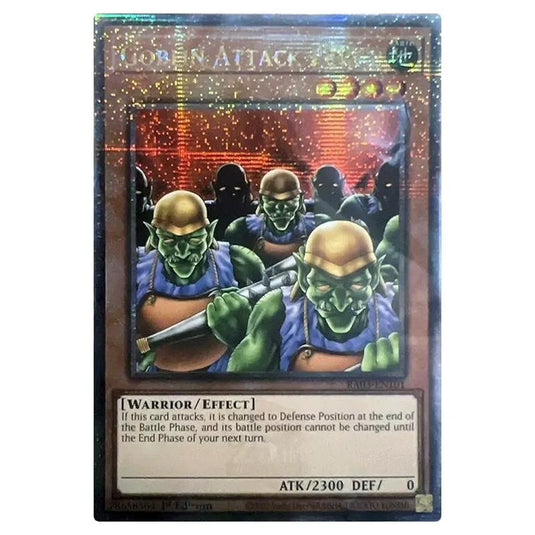 Yu-Gi-Oh! - Quarter Century Bonanza - Goblin Attack Force (Quarter Century Secret Rare) RA03-EN101