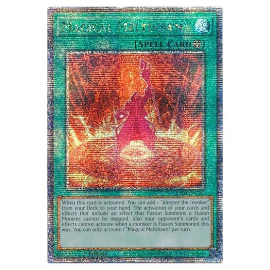 Yu-Gi-Oh! - Quarter Century Stampede - Magical Meltdown (Quarter Century Secret Rare) RA04-EN280-QCSR