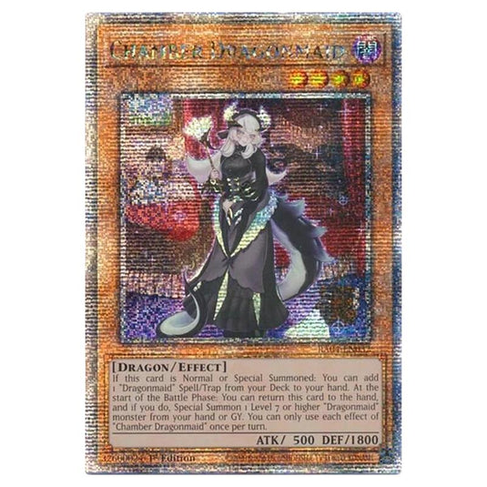 Yu-Gi-Oh! - Quarter Century Stampede - Chamber Dragonmaid (Quarter Century Secret Rare) RA04-EN032-QCSR