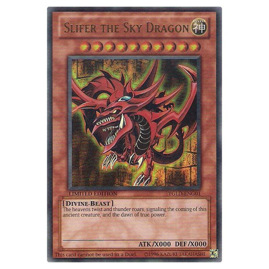 Yu-Gi-Oh! - Yugi's Legendary Decks - Slifer the Sky Dragon (Ultra Rare) YGLD-ENG01