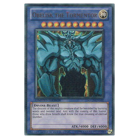 Yu-Gi-Oh! - Yugi's Legendary Decks - Obelisk the Tormentor (Ultra Rare) YGLD-ENG02