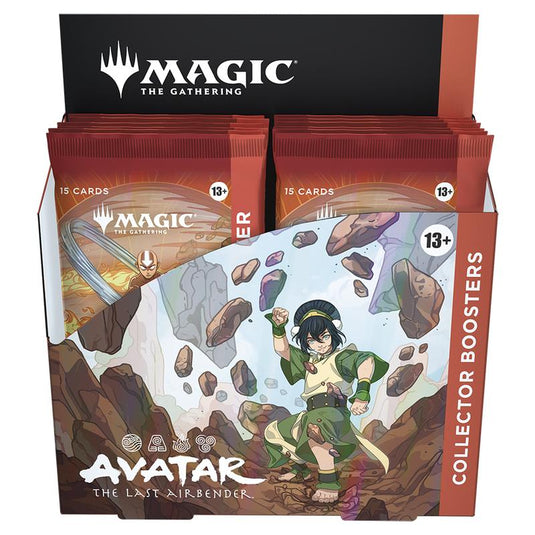 Magic The Gathering - Avatar the Last Airbender - Collector Booster Box (12 Packs)