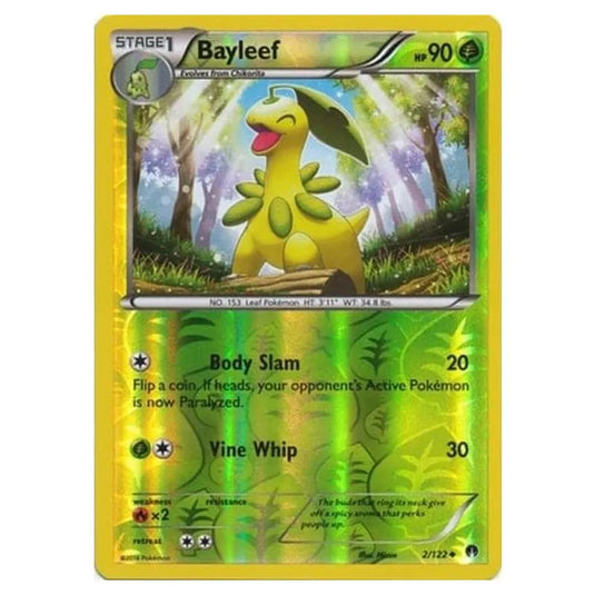Pokemon - XY - Breakpoint - Bayleef - 2/122 (Reverse Holo)