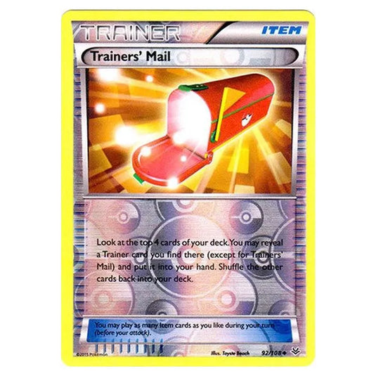 Pokemon - XY - Roaring Skies - Trainers' Mail - 92/108 (Reverse Holo)