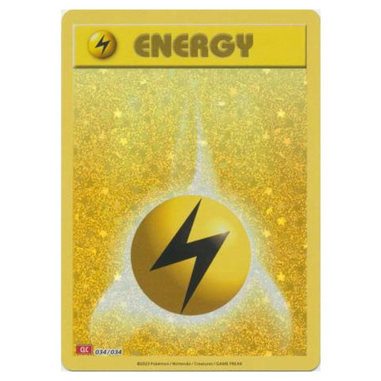 Pokemon - Pokémon Trading Card Game Classic - Charizard & Ho-Oh ex Deck - Basic Lightning Energy 034