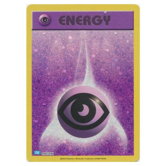 Pokemon - Pokémon Trading Card Game Classic - Blastoise & Suicune ex Deck - Basic Psychic Energy 034