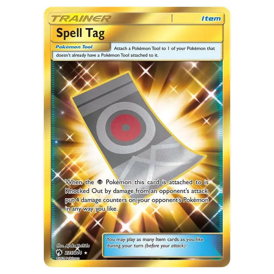 Pokemon - Sun & Moon - Lost Thunder - Spell Tag (Secret Rare) - 235/214