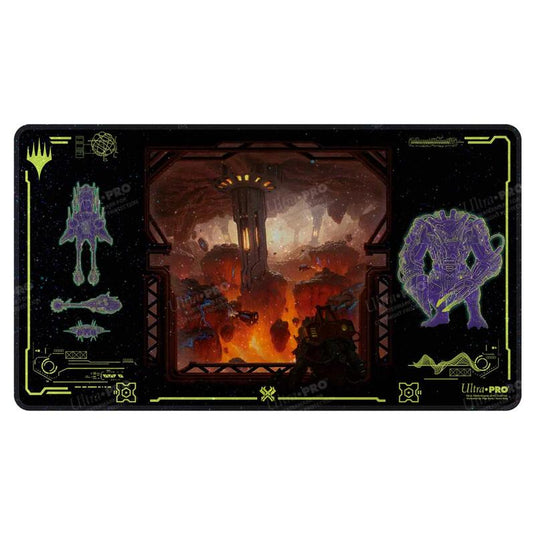 Ultra Pro - Magic The Gathering - Edge of Eternities - Playmat - Mythic Red Holofoil