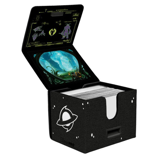 Ultra Pro - Magic The Gathering - Edge of Eternities - Alcove Edge Deck Box - Green Mythic