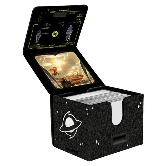 Ultra Pro - Magic The Gathering - Edge of Eternities - Alcove Edge Deck Box - White Mythic