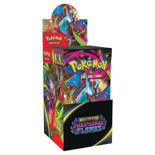 Pokemon - Mega Evolution - Phantasmal Flames - Half Booster Box (18 Packs)