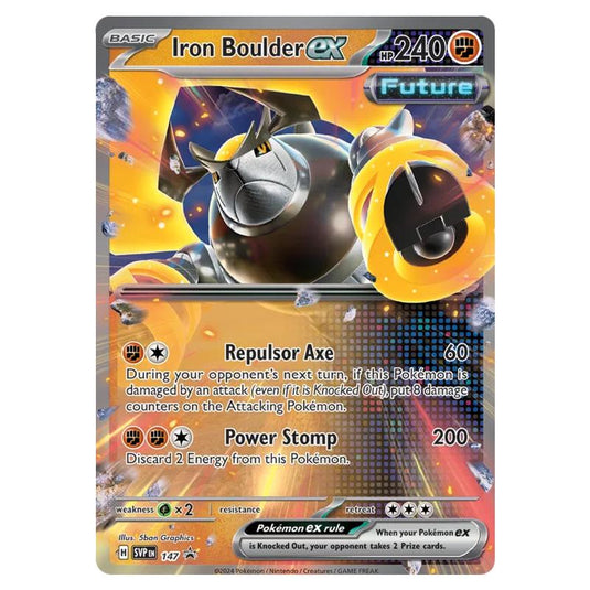 Pokemon - SV Black Star Promos - Iron Boulder EX SVP147