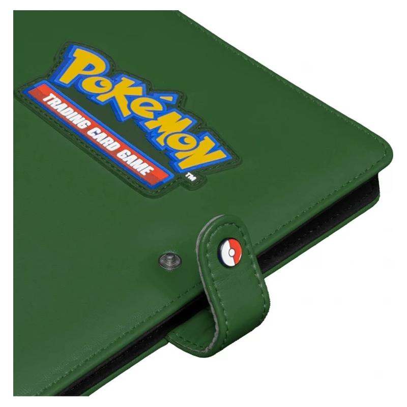 Ultra Pro - 4-Pocket - Premium Pokemon Snap Binder - Green Ultra Pro - 4-Pocket - Premium Pokemon Snap Binder - Green
