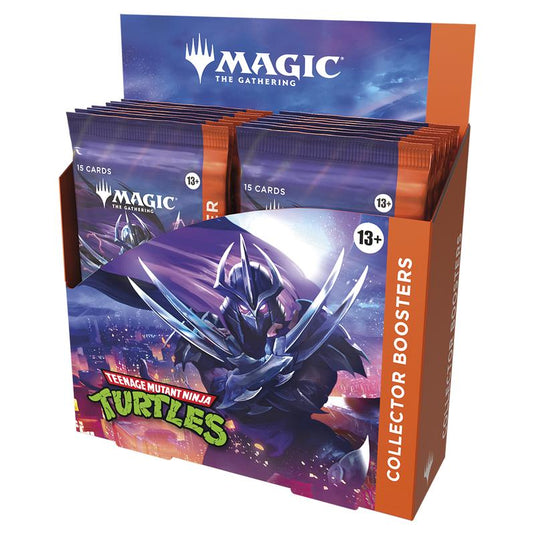 Magic The Gathering - Universes Beyond - Teenage Mutant Ninja Turtles - Collector Booster Box (12 Packs)