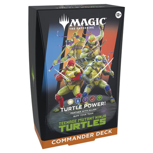 Magic The Gathering - Universes Beyond - Teenage Mutant Ninja Turtles - Commander Deck - Turtle Power