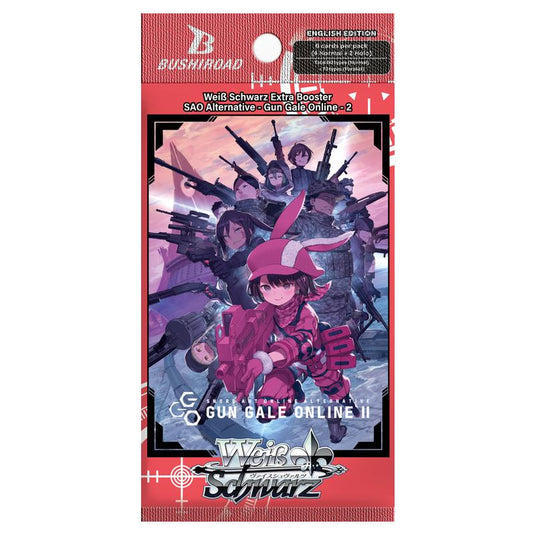 Weiss Schwarz - SAO Alternative – Gun Gale Online – 2 - Extra Booster Pack