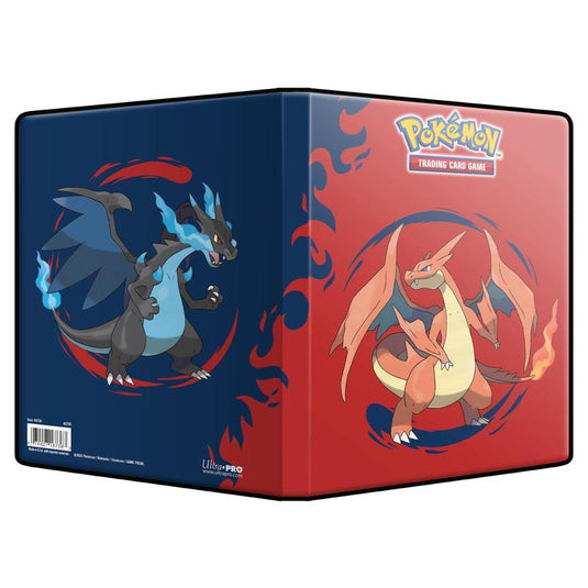 Ultra Pro - Pokemon - Mega Charizard X & Mega Charizard Y - 4 Pocket Portfolio