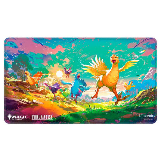 Ultra Pro - Magic The Gathering - Universes Beyond - Final Fantasy - Holofoil Playmat - Chocobo