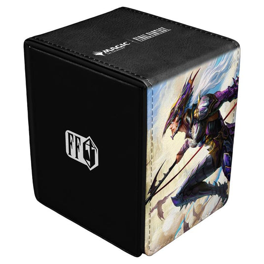 Ultra Pro - Magic The Gathering - Universes Beyond - Final Fantasy - Alcove Flip Deck Box - Kairn, Traitorous Dragoon