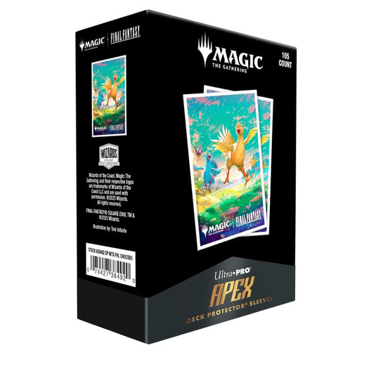 Ultra Pro - Magic The Gathering - Universes Beyond - Final Fantasy - Apex Deck Protector Sleeves - 105 Sleeves - Chocobo