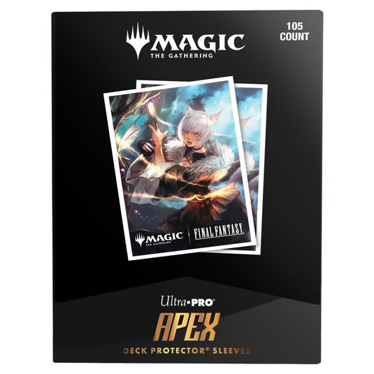 Ultra Pro - Magic The Gathering - Universes Beyond - Final Fantasy - Apex Deck Protector Sleeves - 105 Sleeves - Y'shtola Rhul