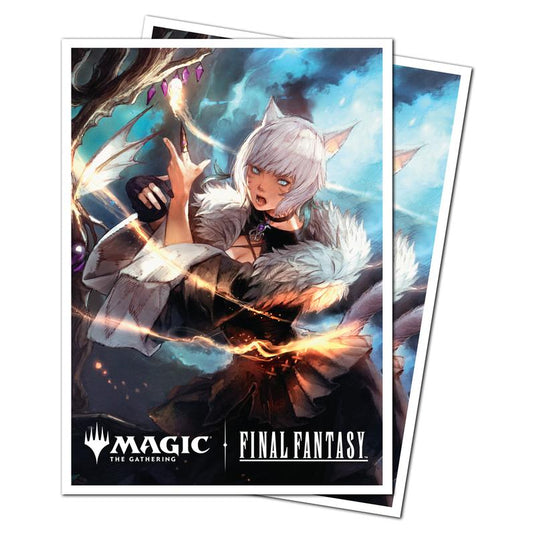 Ultra Pro - Magic The Gathering - Universes Beyond - Final Fantasy - Apex Deck Protector Sleeves - 105 Sleeves - Y'shtola Rhul